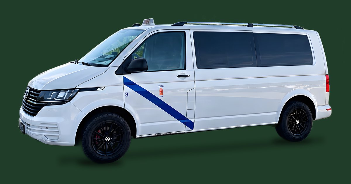 Taxi de Baza, Volkswagen blanca de 7 plazas